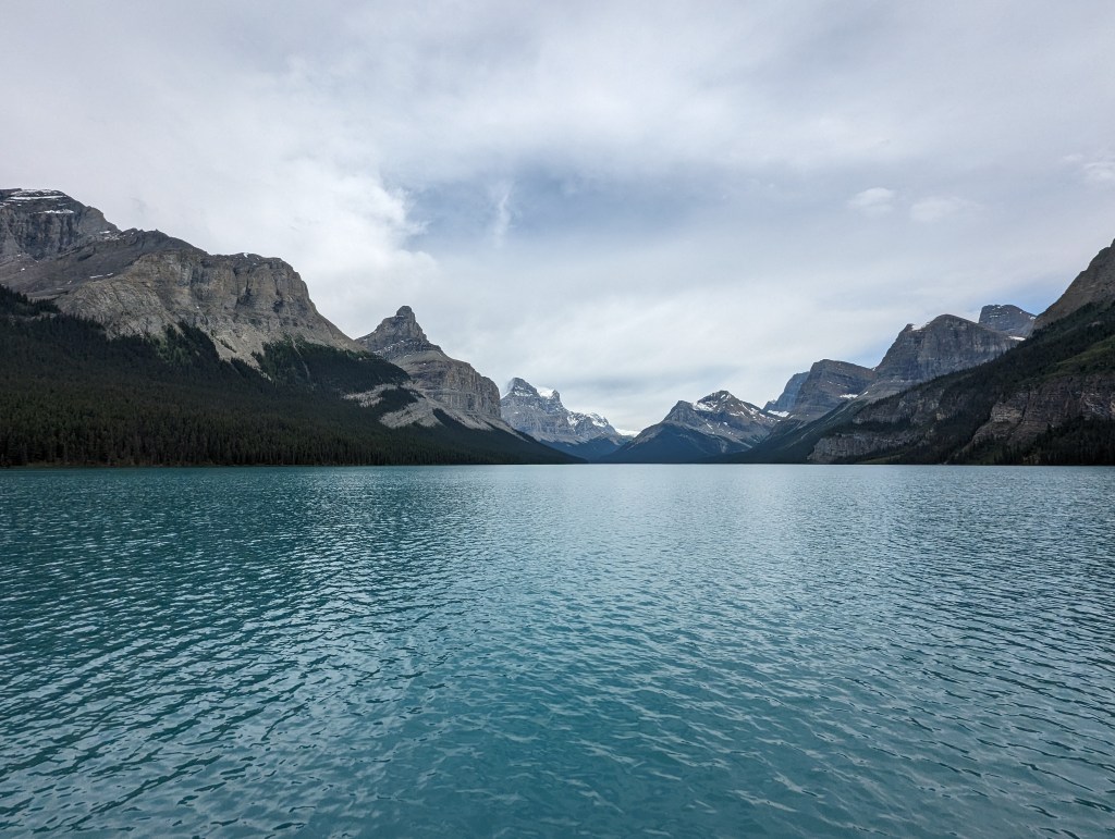 Maligne Lake in Alberta, Canada
